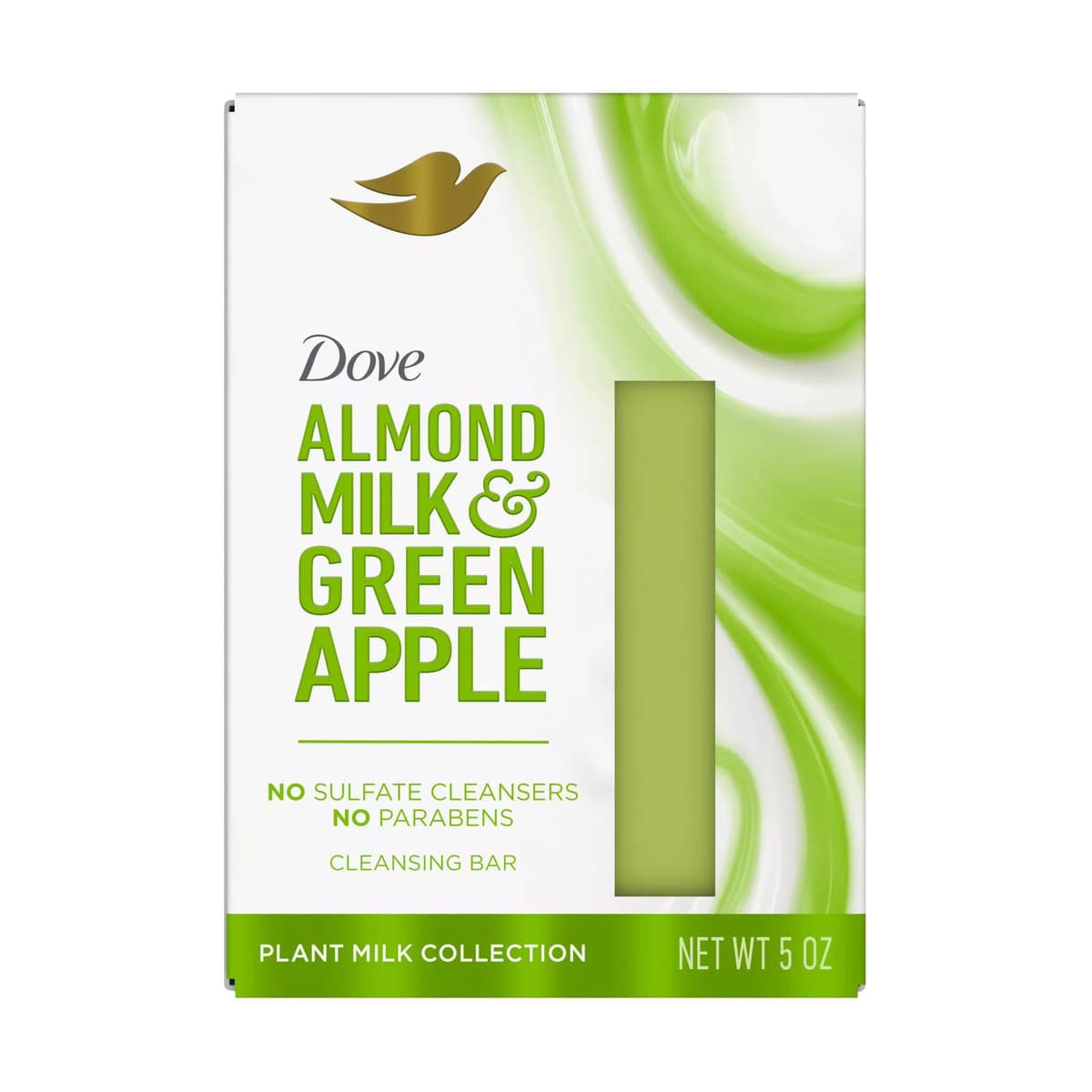 Plant Milk Cleansing Bar Soap - Almond Milk & Green Apple