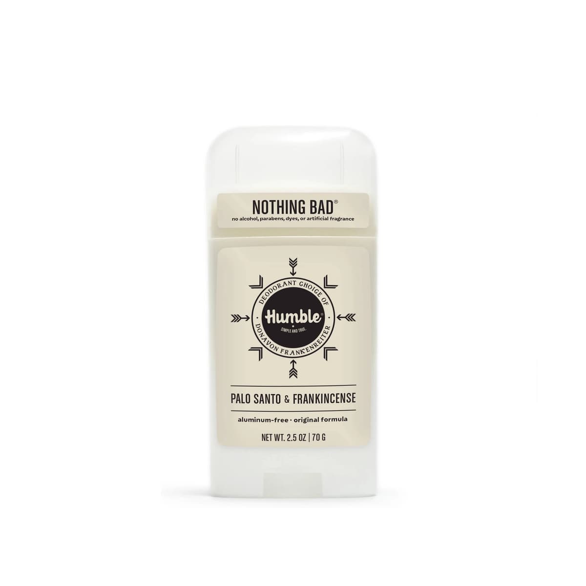 Original Formula Aluminum-Free Deodorant - Palo Santo & Frankincense