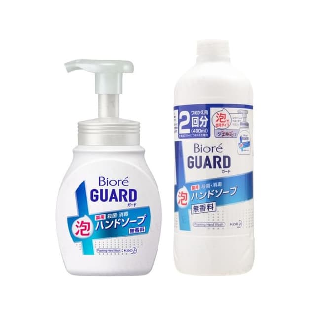 Biore Guard Foaming Hand Wash, Eucalyptus Herb