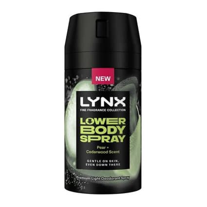 Fine Fragrance Pear + Cedarwood 72hr Lower Body Spray