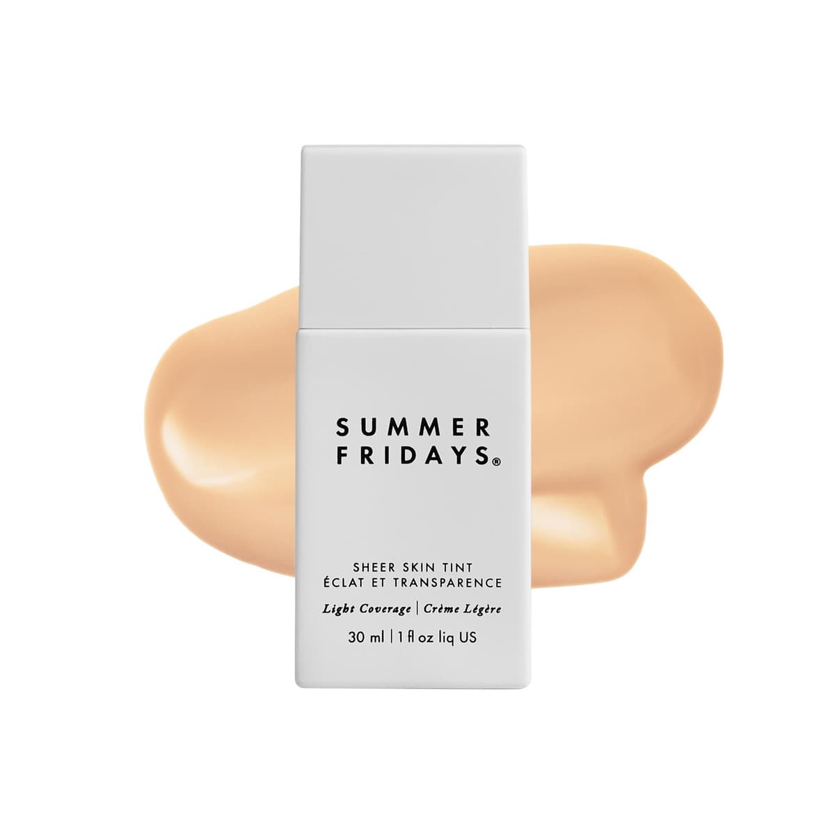 Sheer Skin Tint with Hyaluronic Acid + Squalane, Shade 1