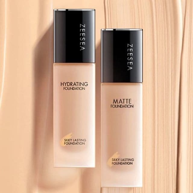 Silky Lasting Liquid Foundation-Hydra & Blemish Concealing, #HW01