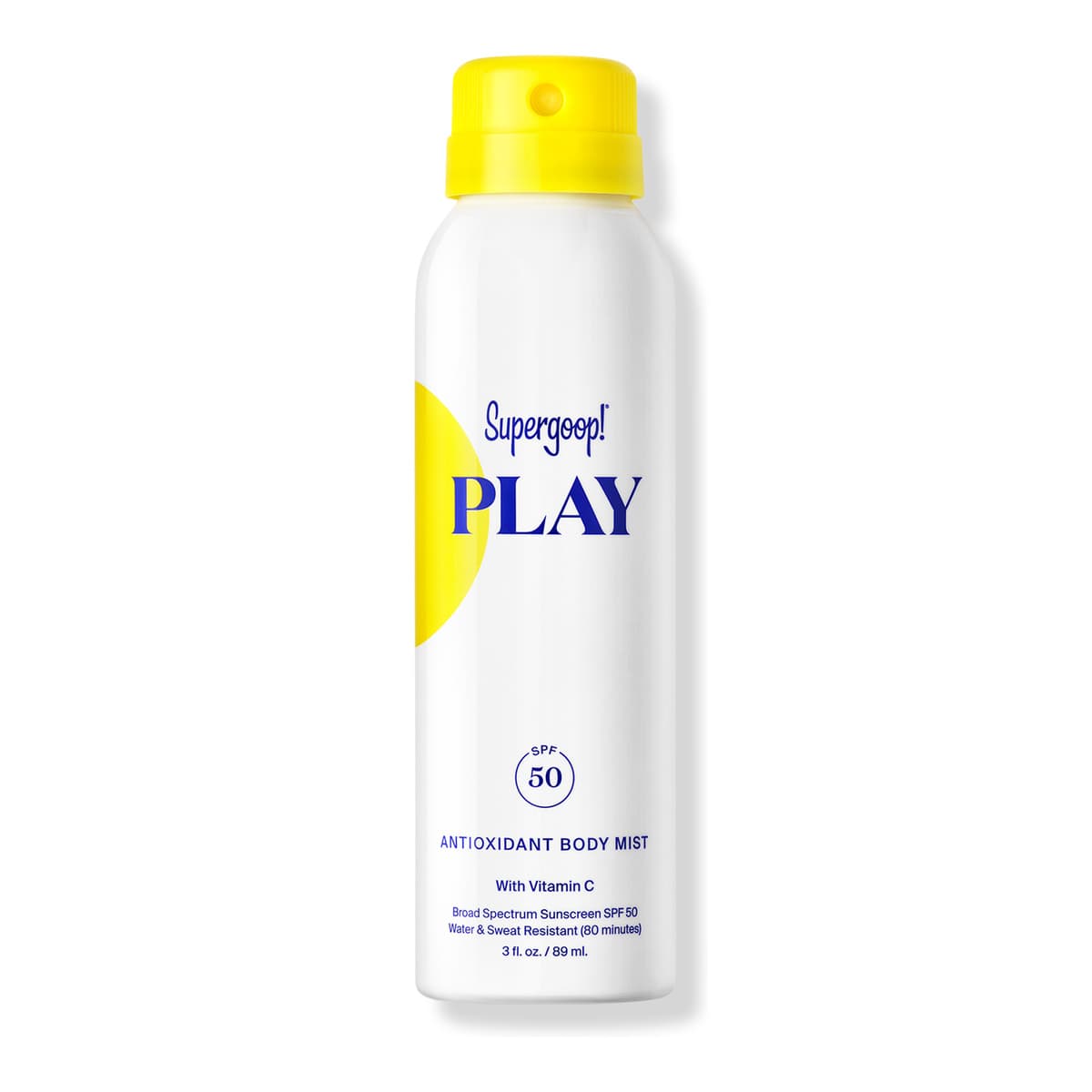 PLAY Antioxidant Body Mist SPF 50 Sunscreen with Vitamin C