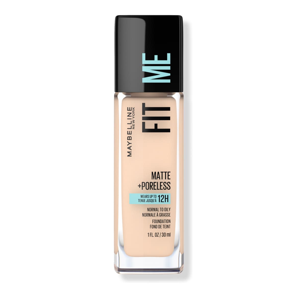 Fit Me Matte + Poreless Liquid Foundation, Natural Ivory 112