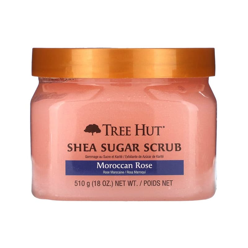Shea Sugar Scrub, Moroccan Rose