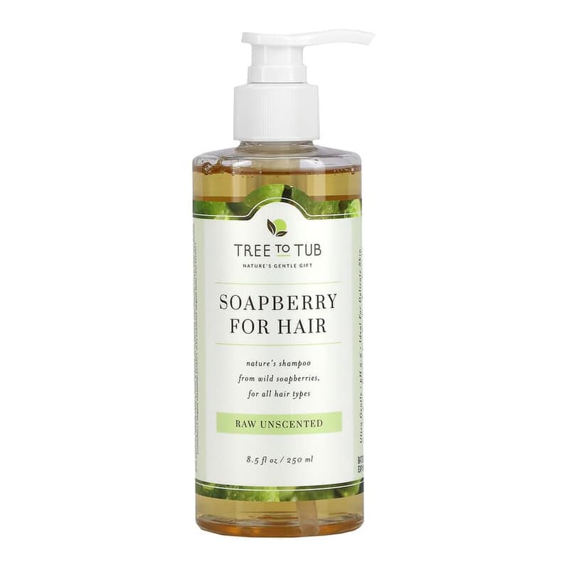 Soapberry For Hair Shampoo, For All Hair Types, Raw Unscented