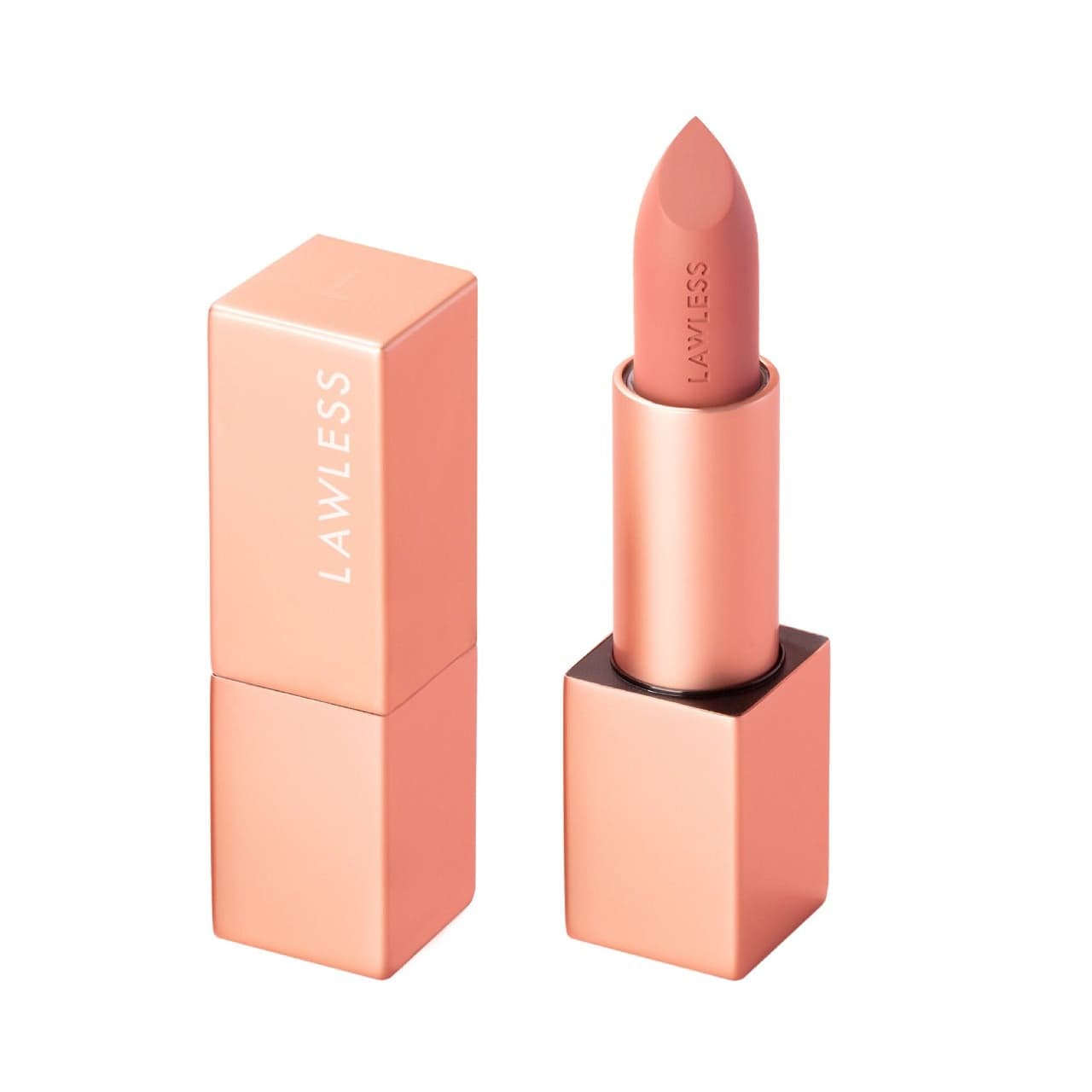 Forget the Filler Lip-Plumping Line-Smoothing Satin Cream Lipstick, Tropic