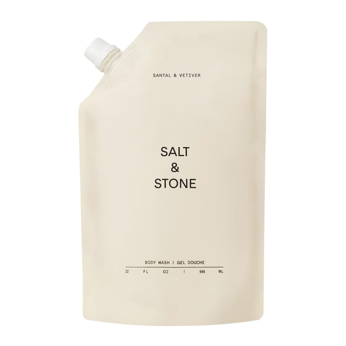Santal & Vetiver Refillable Body Wash with Niacinamide + Probiotic