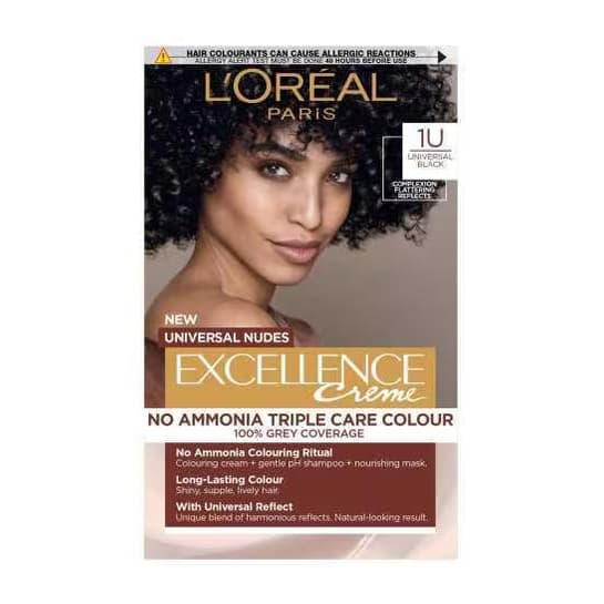 Excellence Crème Universal Nudes 1U Black Hair Dye