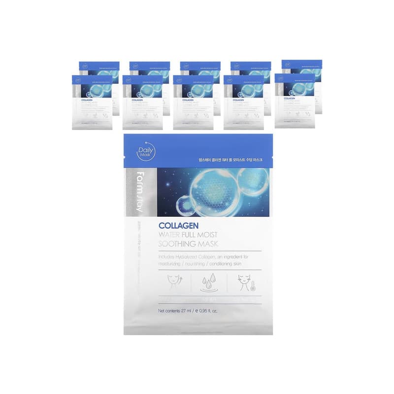 Collagen Water Full Moist Soothing Beauty Mask