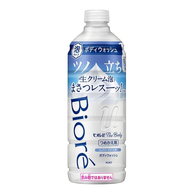 Biore U The Body Foam Type Body Soap, Purely Savon