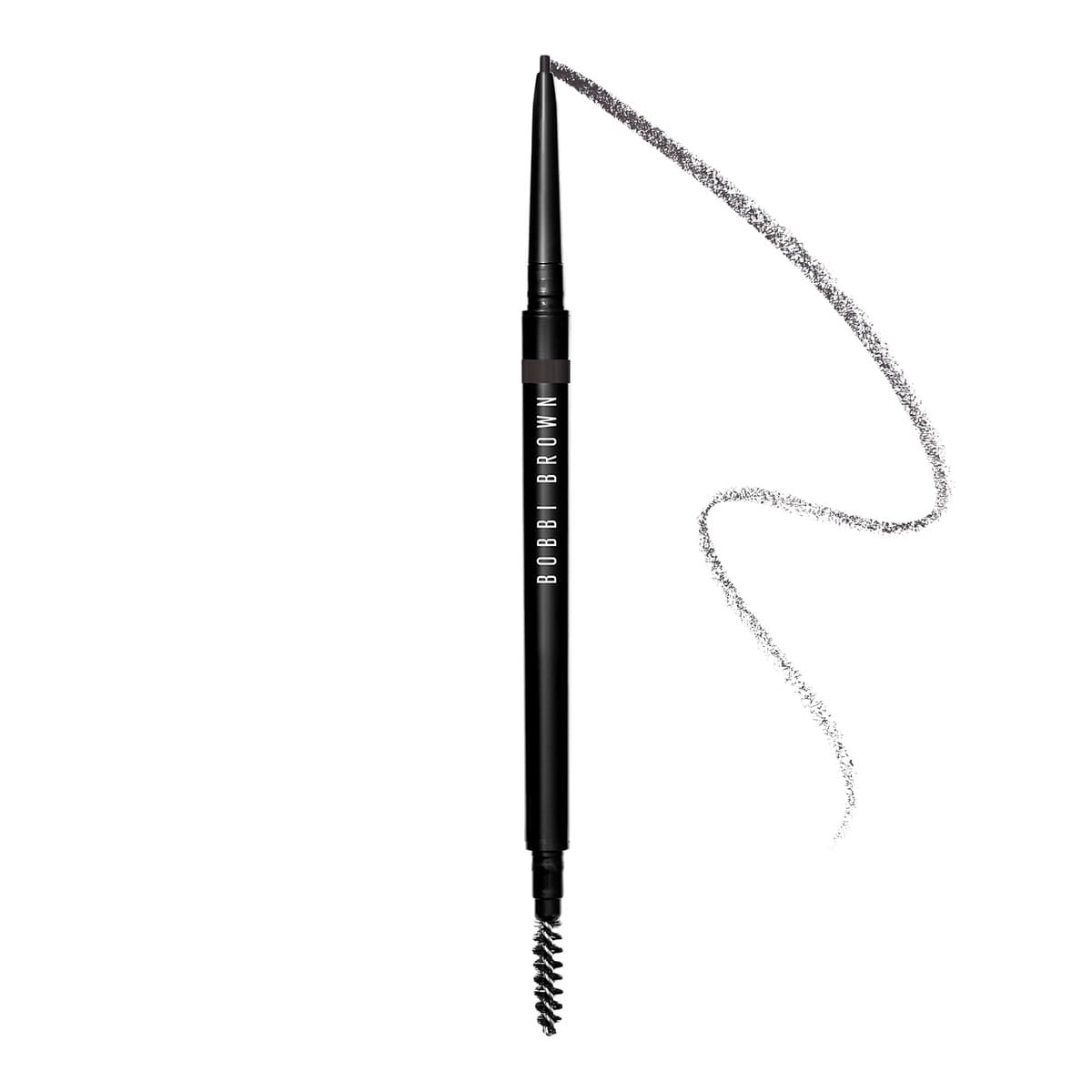 Micro Waterproof Eyebrow Pencil, Soft Black