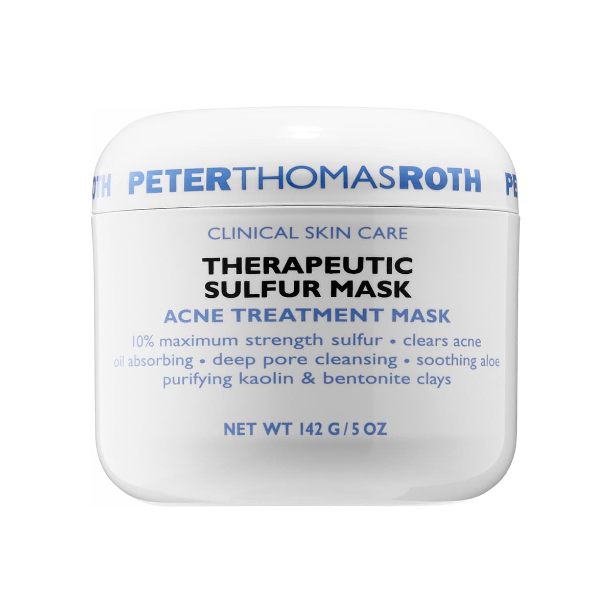 Therapeutic Sulfur Acne Treatment Mask