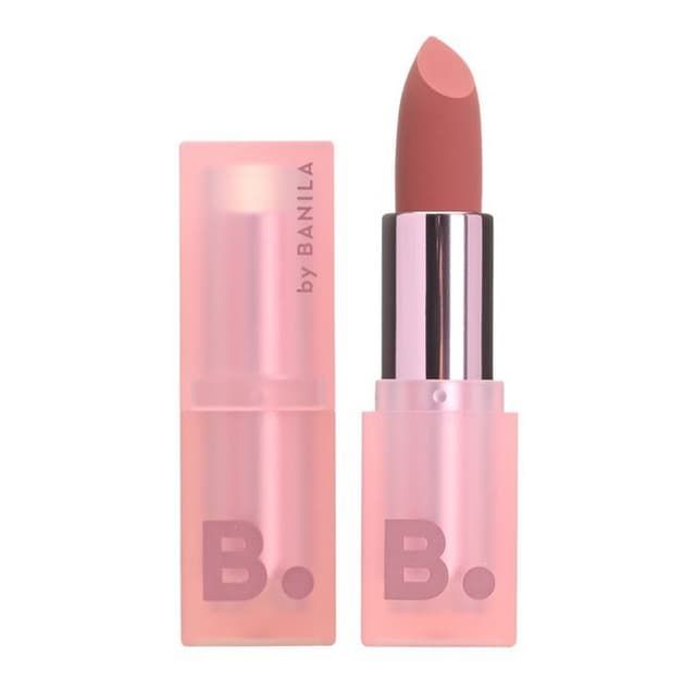 b. by banila Velvet Blurred Veil Lipstick Blooming Petal Edition, #PK03 Whispering Pink