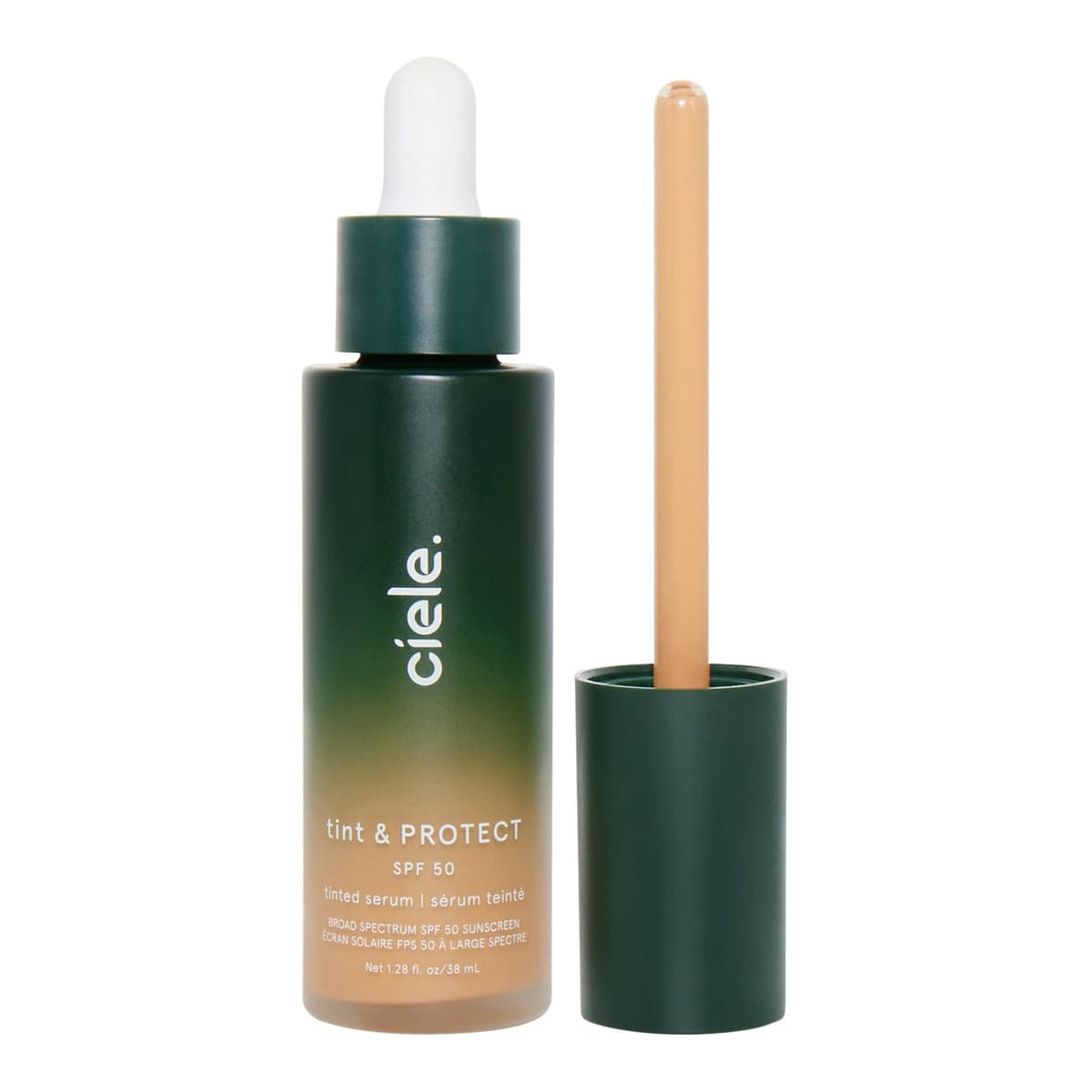 tint & PROTECT medium coverage serum foundation with SPF 50+, #08 | Medium Honey