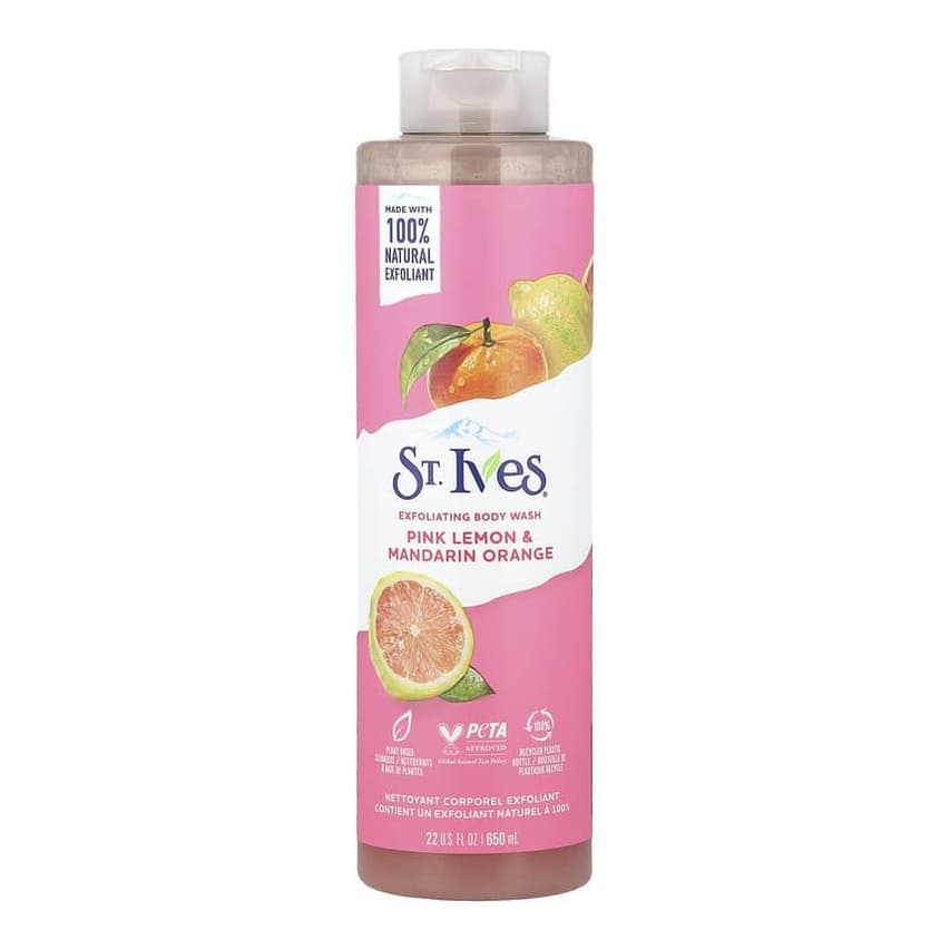 Exfoliating Body Wash, Pink Lemon & Mandarin Orange
