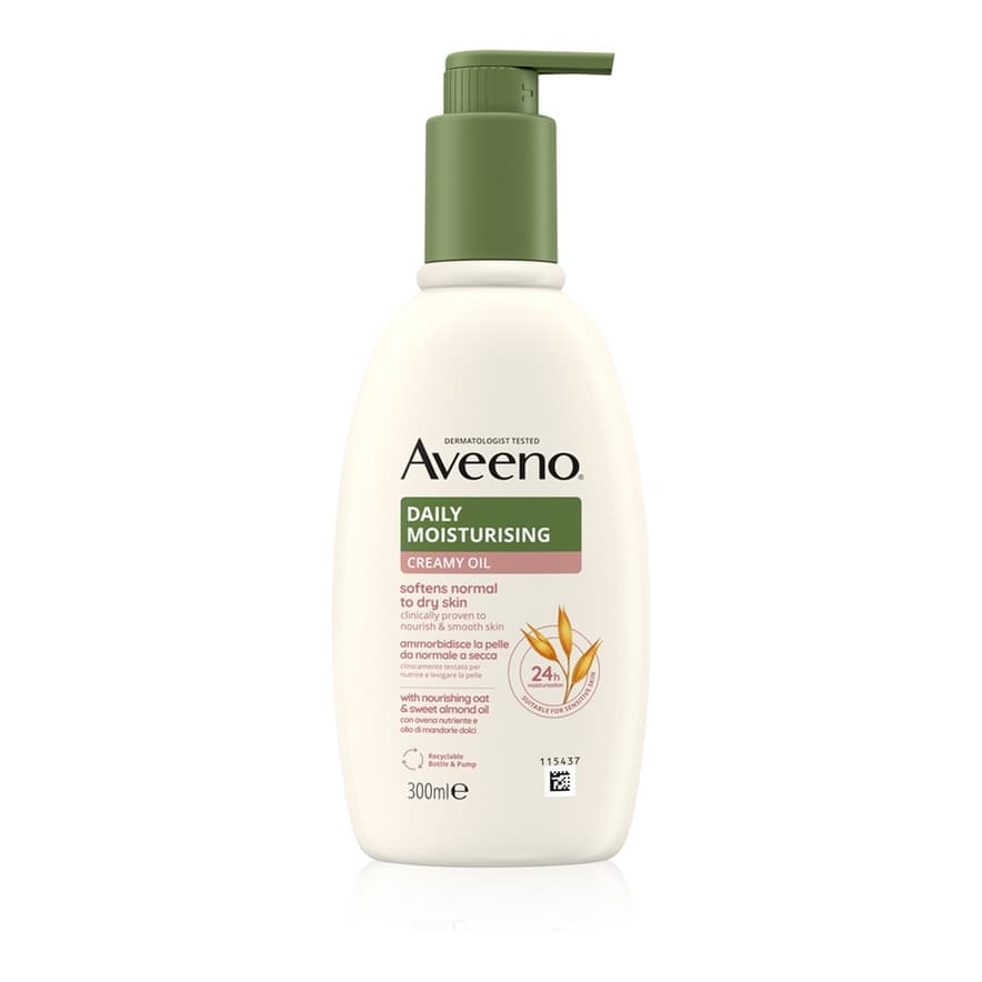 Daily Moisturizing Softens Dry Skin