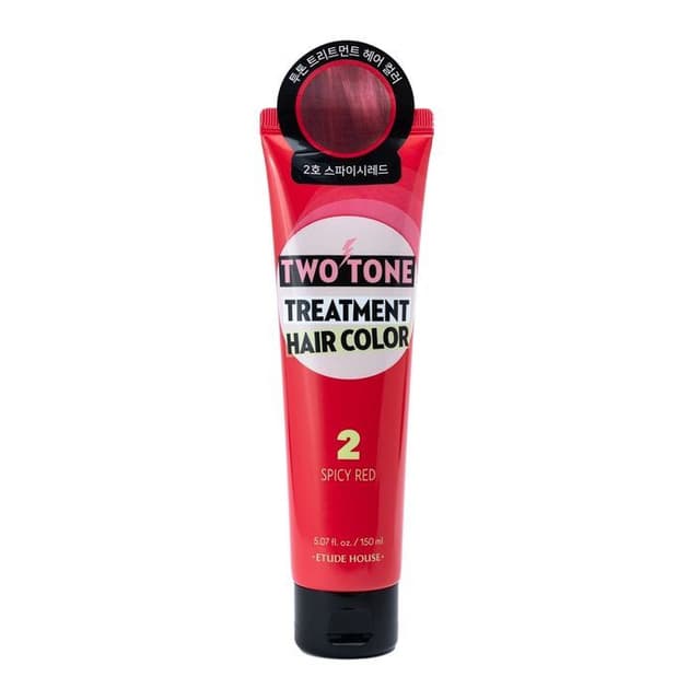 Two Tone Treatment Hair Color, #02 Spicy Red