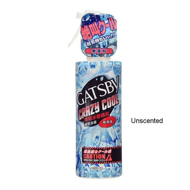 Gatsby Crazy Cool Body Water, Unscented