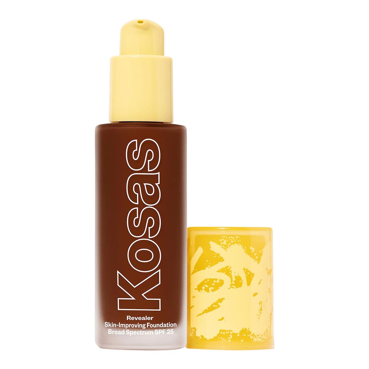 Revealer Skin-Improving Foundation SPF 25 with Hyaluronic Acid and Niacinamide, Rich Deep Neutral Olive 430