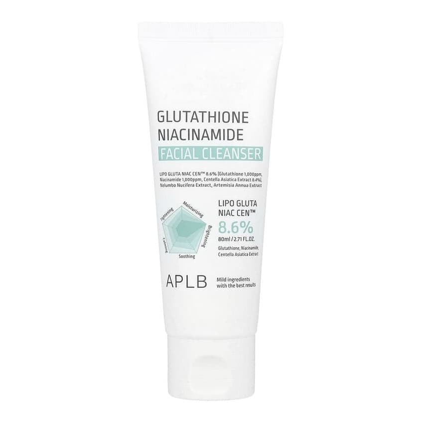 Glutathione Niacinamide, Facial Cleanser