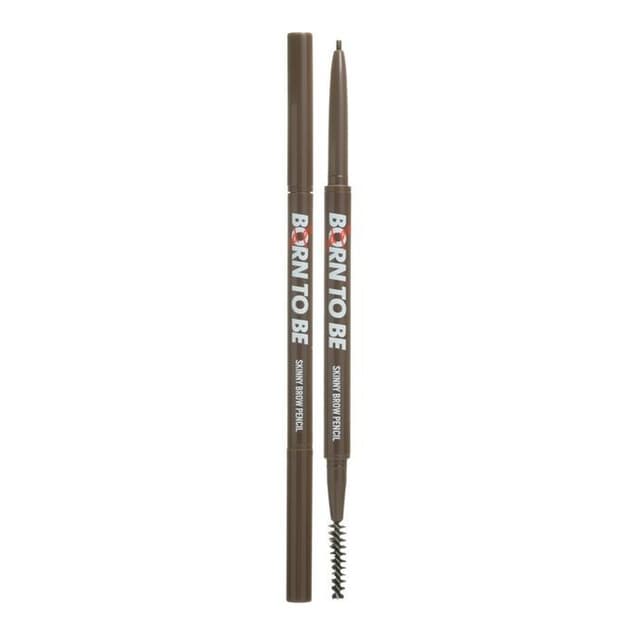 Born To Be Madproof Skinny Brow Pencil, #01 Dark Brown