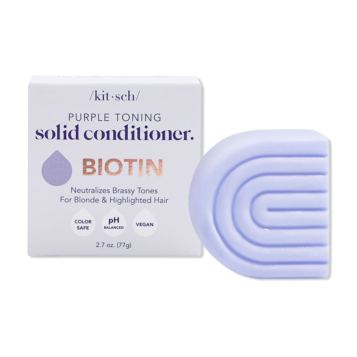 Purple Toning Solid Conditioner Bar