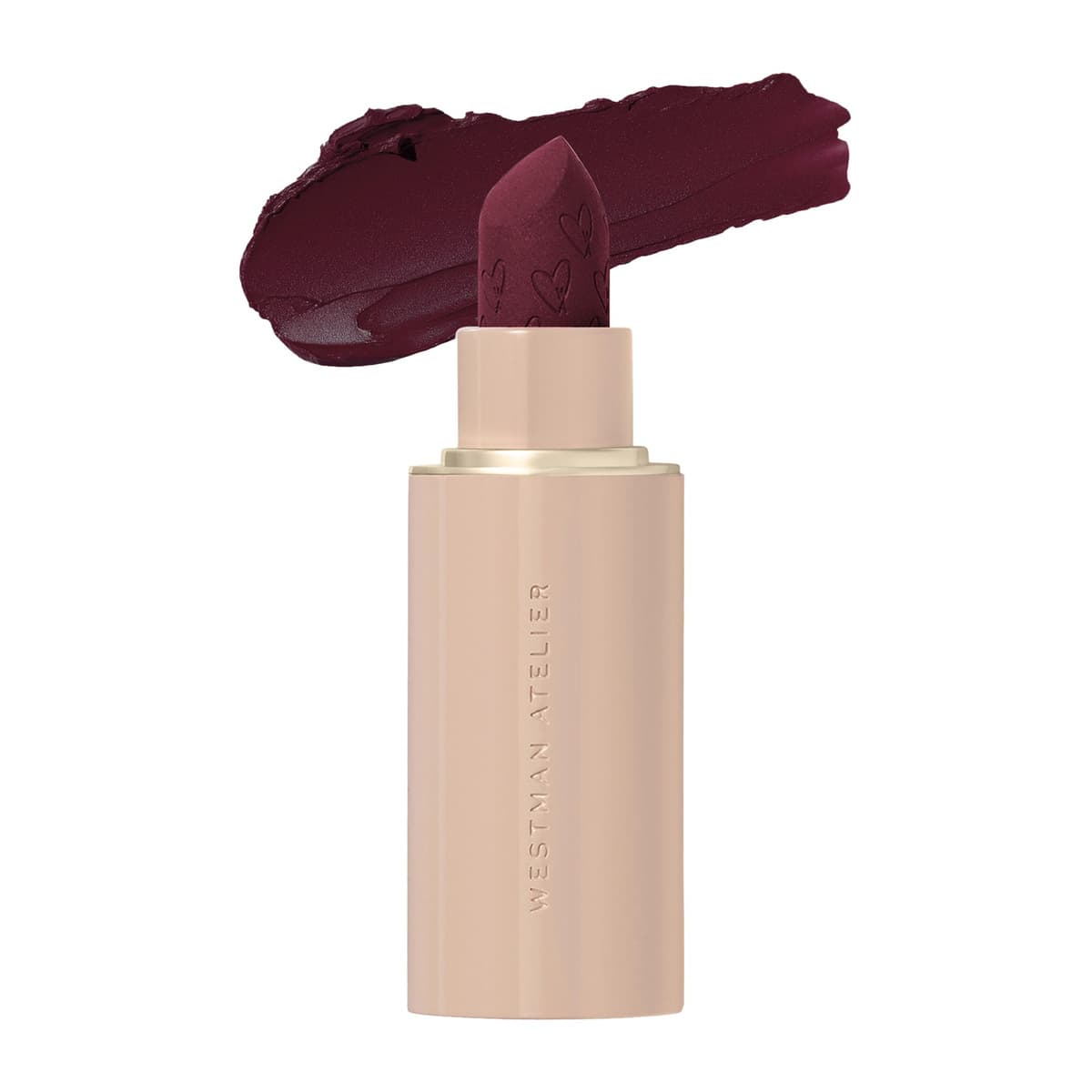 Lip Suede Hydrating Matte Lipstick with Hyaluronic Acid, Lou Lou