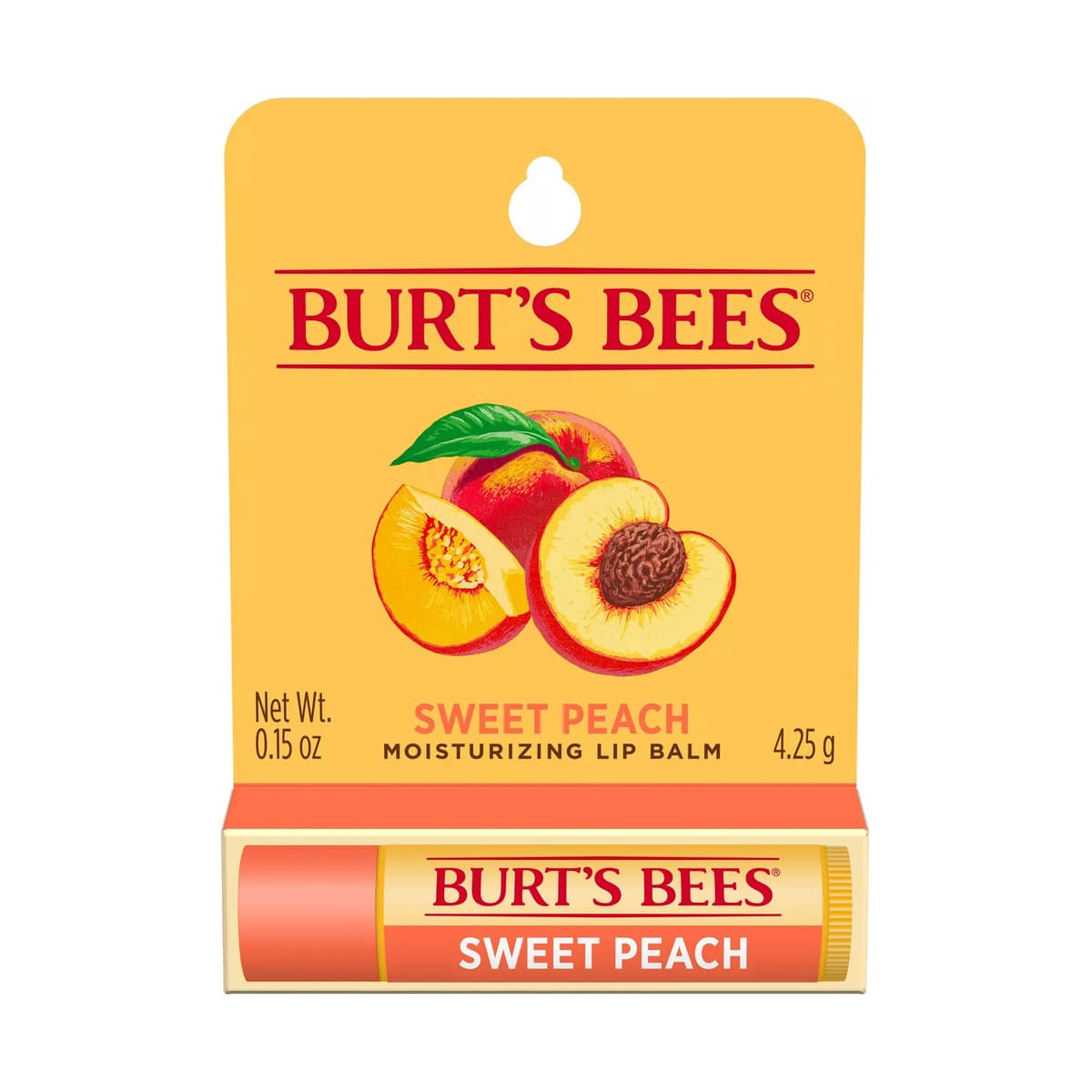 Lip Balm Sweet Peach Blister Box
