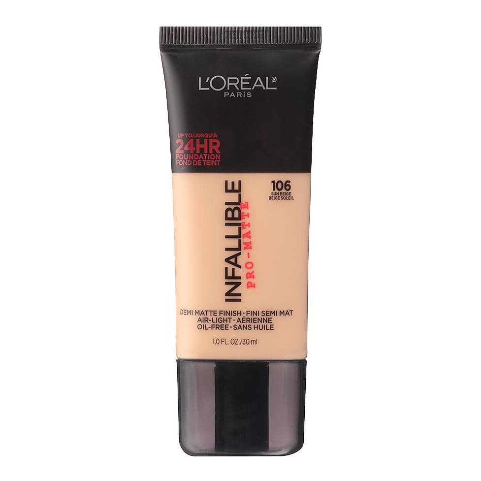 Pro-Matte Liquid Foundation Makeup, Sun Beige