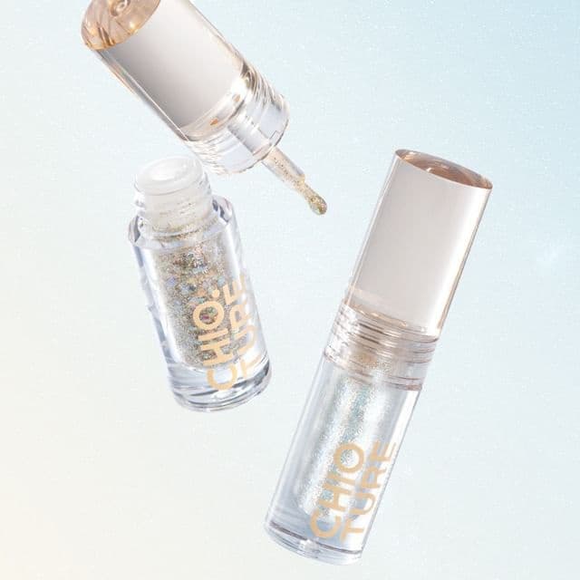 Small Tube Glitter Liquid Eyeshadow, #01# Pink Aurora