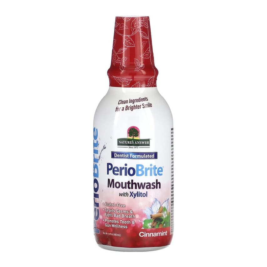 PerioBrite, Mouthwash with Xylitol, Cinnamint