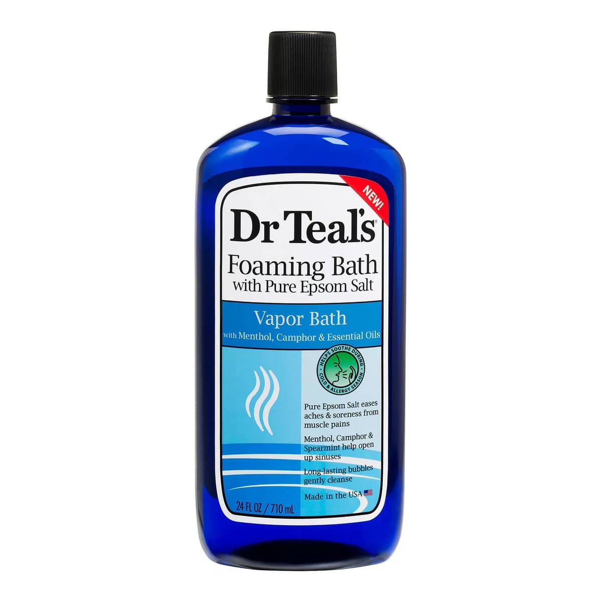 Cool Vapor Mint & Menthol Foaming Bubble Bath