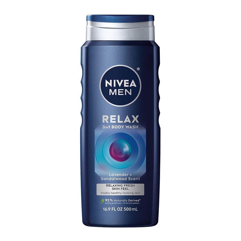 Relax 3-in-1 Body Wash, Bottle