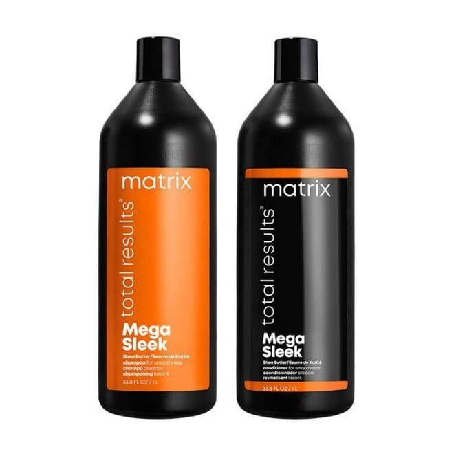 Total Results Mega Sleek Shampoo & Conditioner Duo