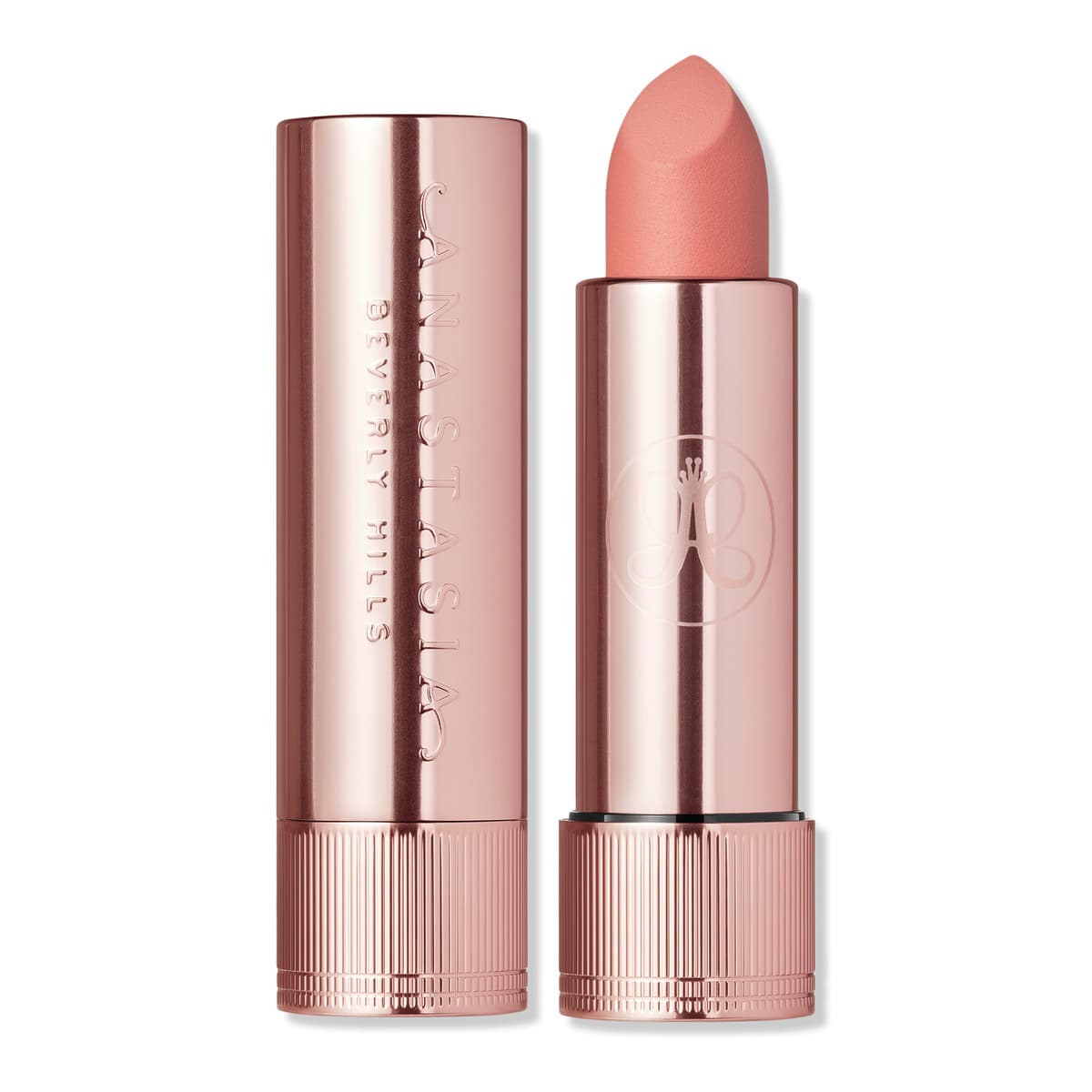 Long-Wearing Matte & Satin Velvet Lipstick, Hush Pink