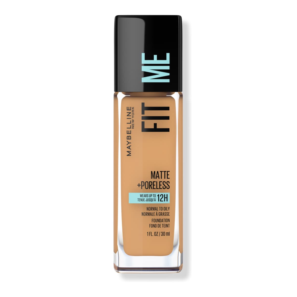 Fit Me Matte + Poreless Liquid Foundation, Golden Caramel 332
