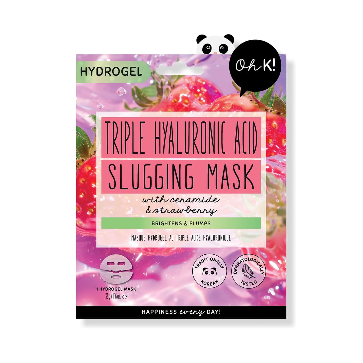 Triple Hyaluronic Acid Hydrogel Slugging Mask