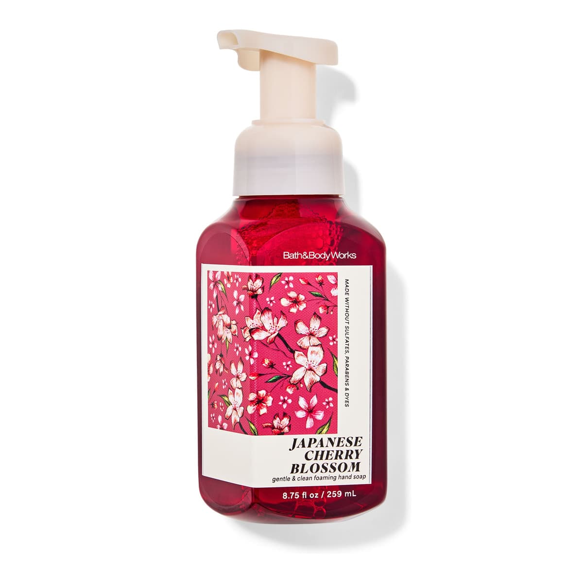 Japanese Cherry Blossom, Gentle & Clean Foaming Hand Soap