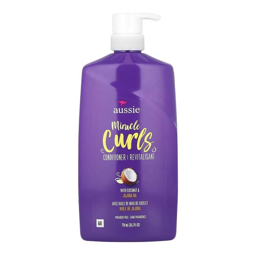 Miracle Curls, Conditioner With Coconut & Jojoba Oil
