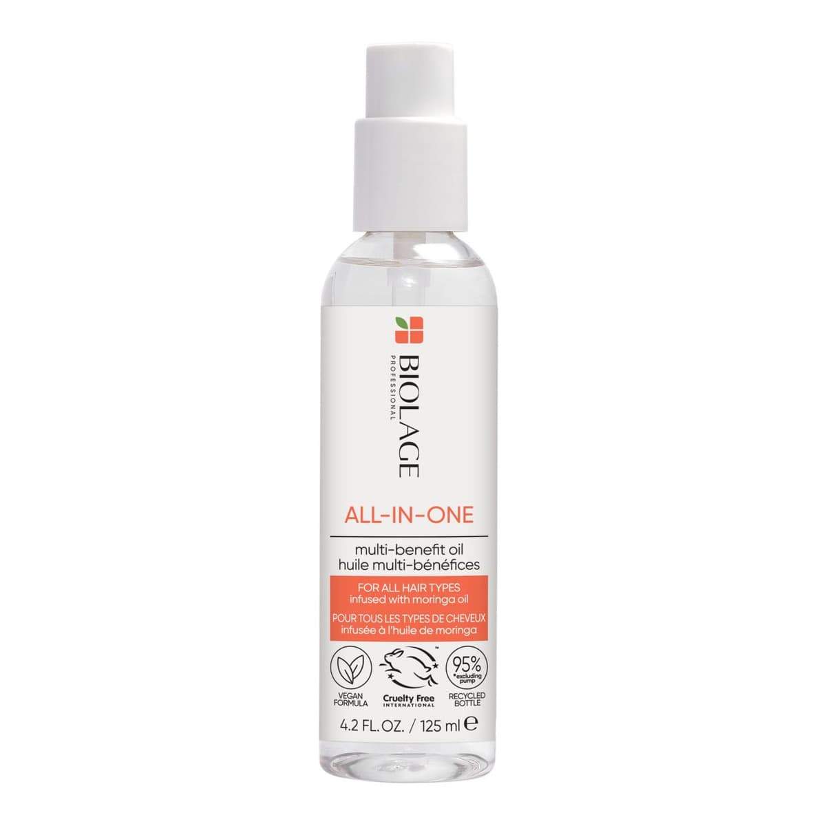 Professional All in One Oil for All Hair Types infused with Moringa Oil