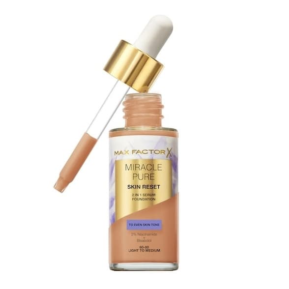 Miracle Pure Skin Reset Serum Foundation Light To Medium
