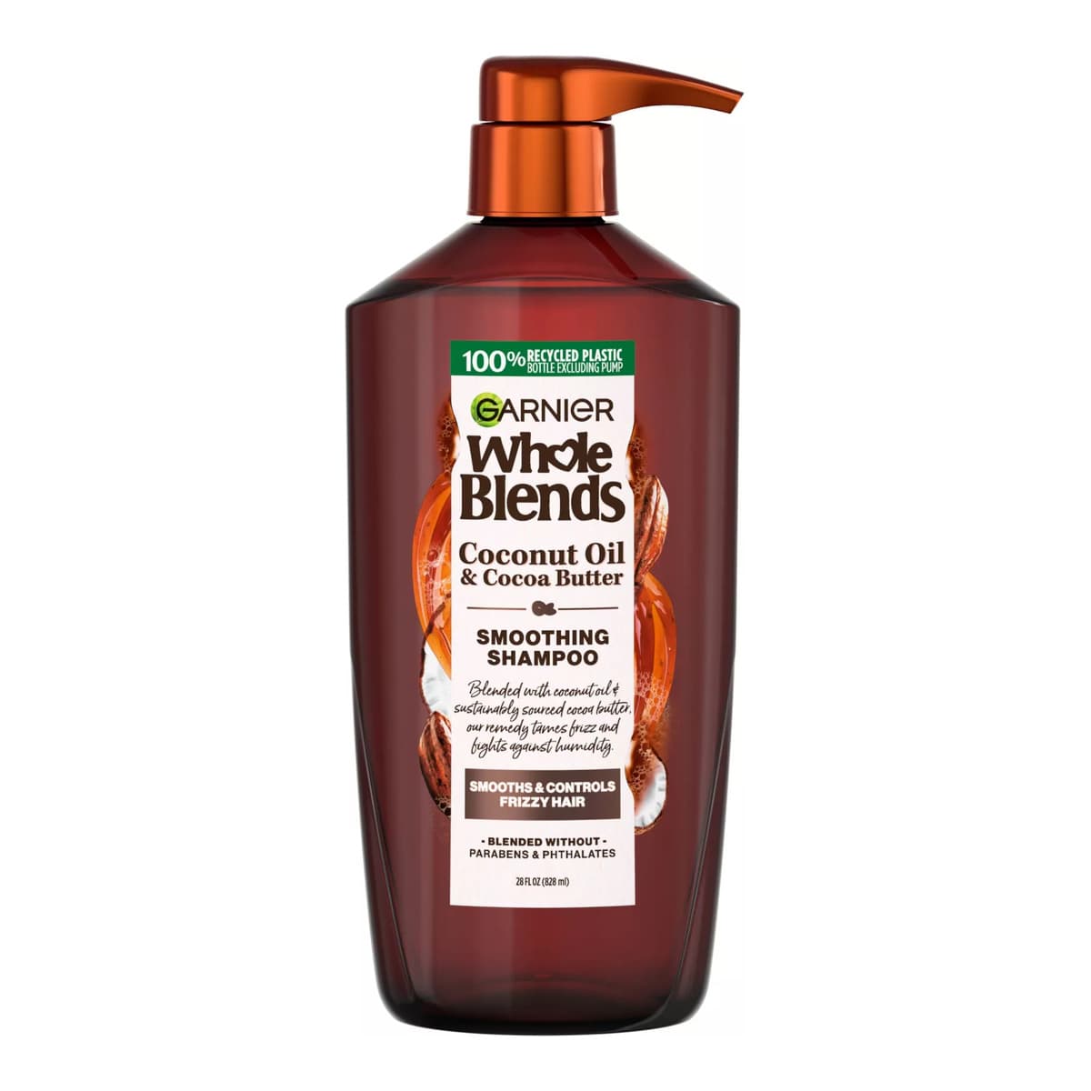 Whole Blends Smoothing Pump Shampoo with Coconut Oil Extracts