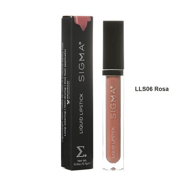 Liquid Lipstick, LLS06 Rosa