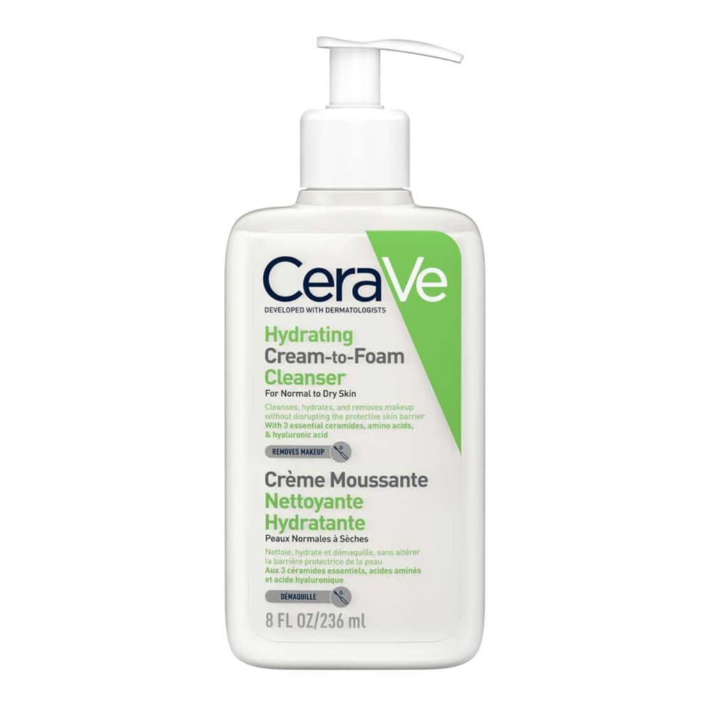 Hydrating Cream to Foam Cleanser