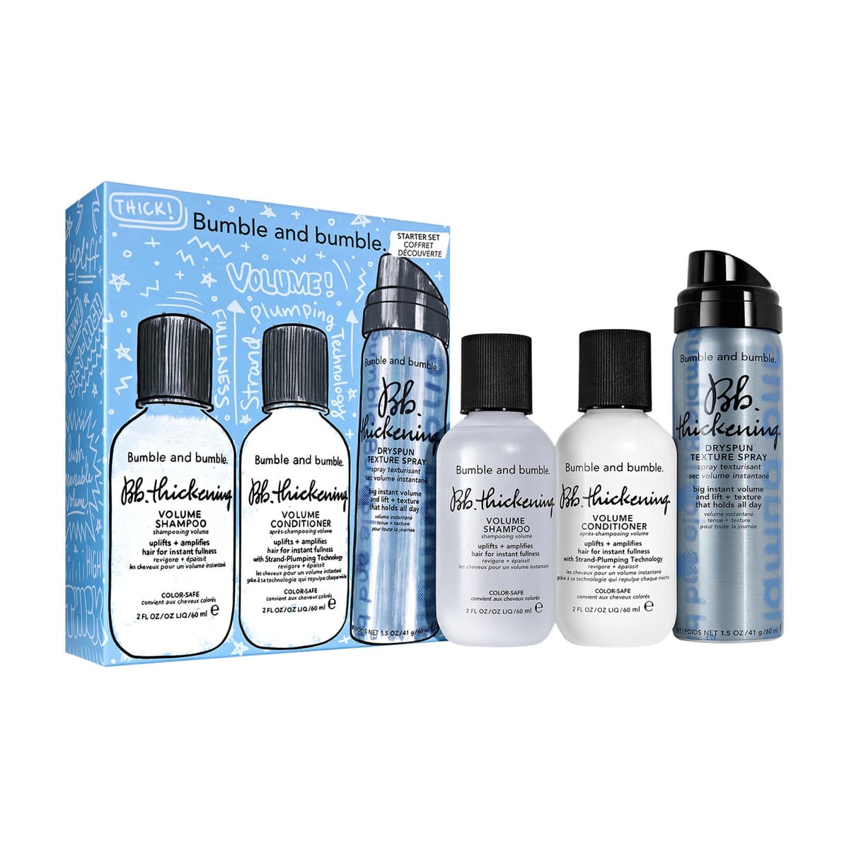 Mini Thickening + Volumizing Hair Set