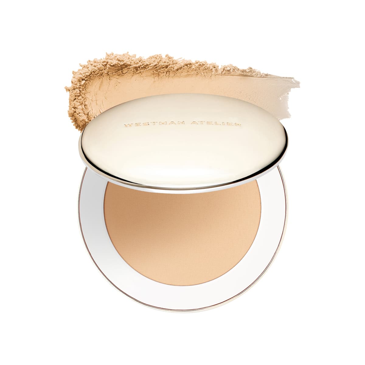 Vital Pressed Skincare Blurring Talc-Free Setting Powder, Crème