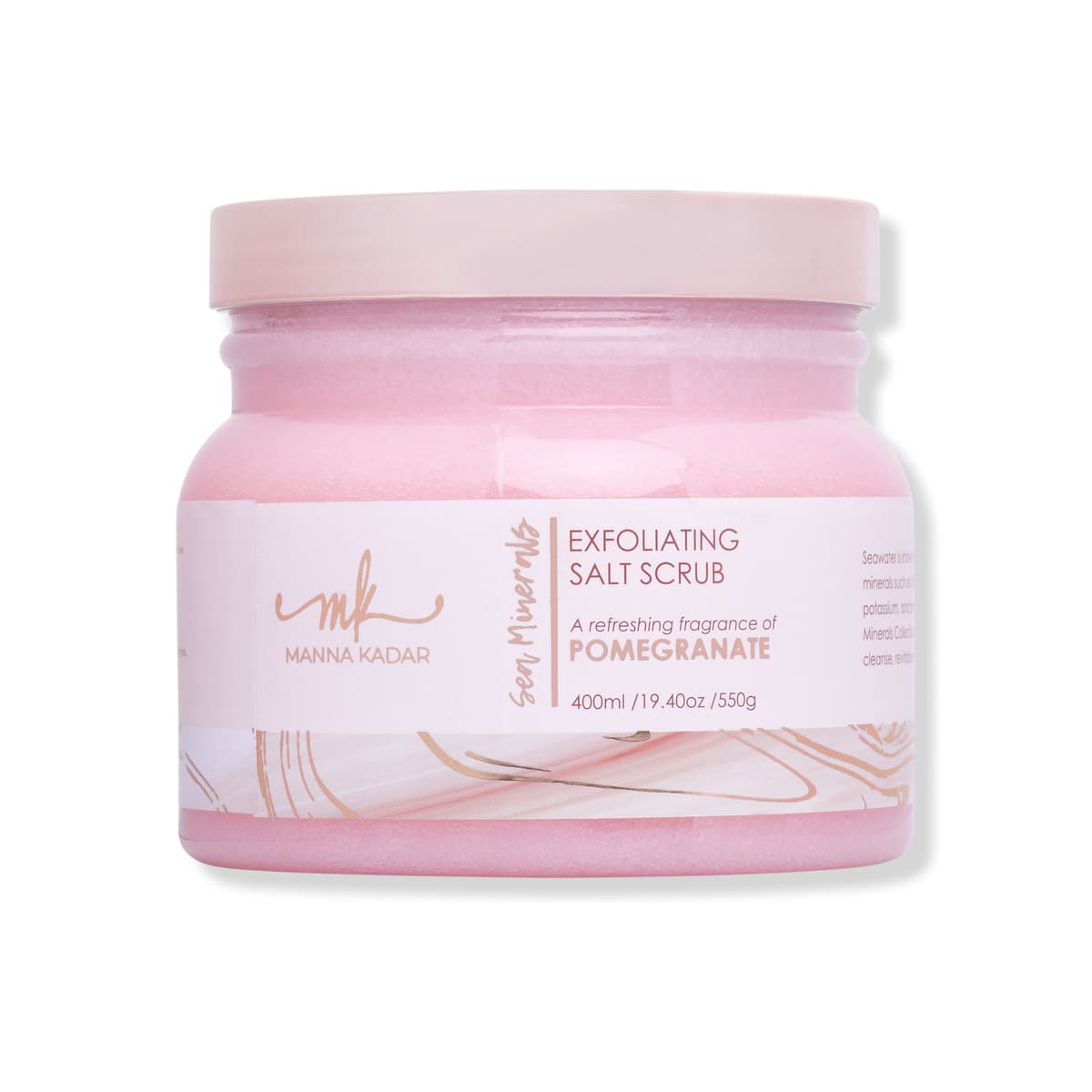 Pomegranate Sea Minerals Renewing Exfoliating Salt Scrub