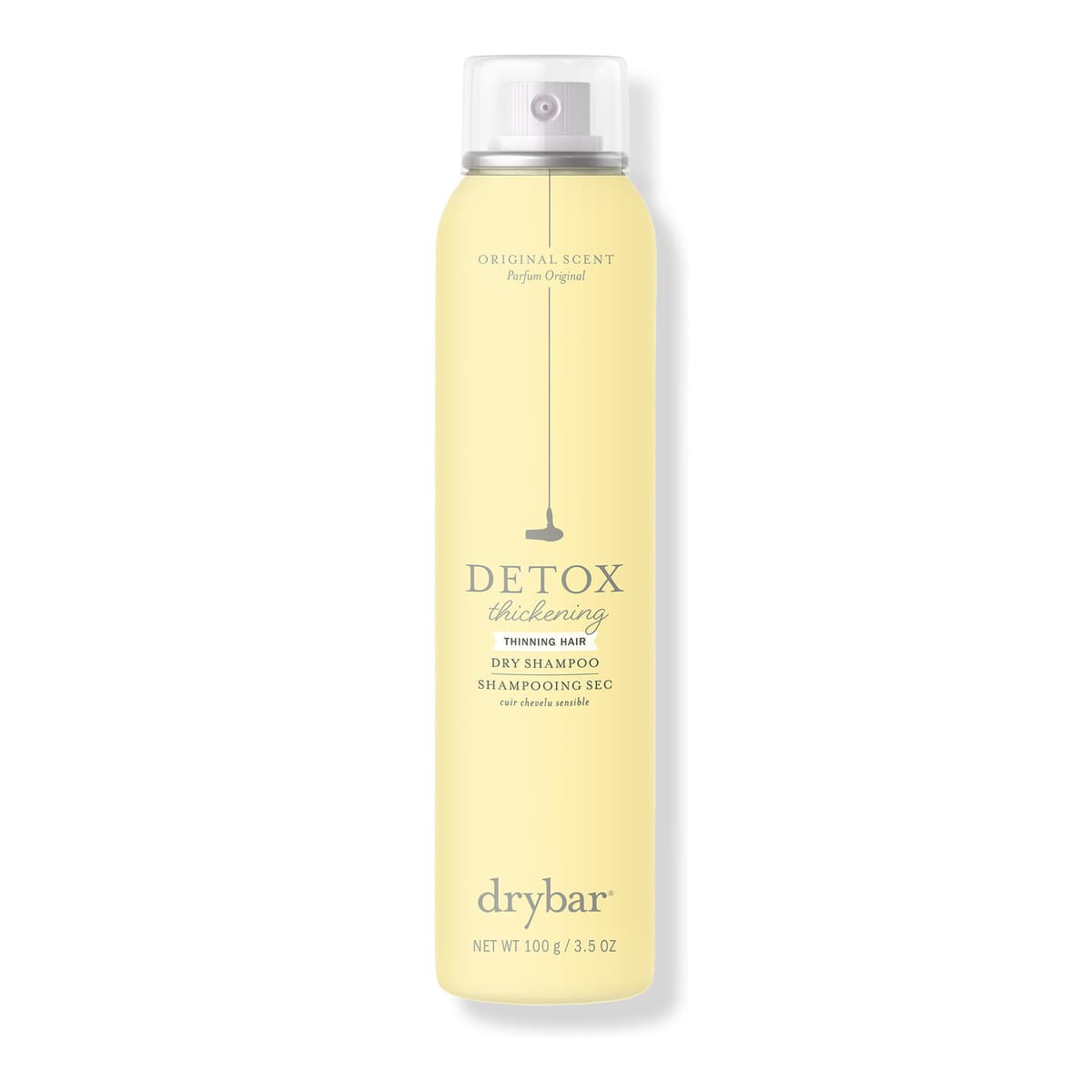 Detox Thickening Dry Shampoo for Thinning Hair