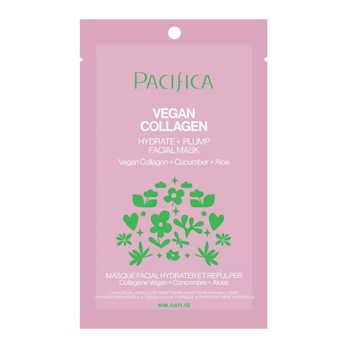 Vegan Collagen Hydrate and Plump Facial Mask